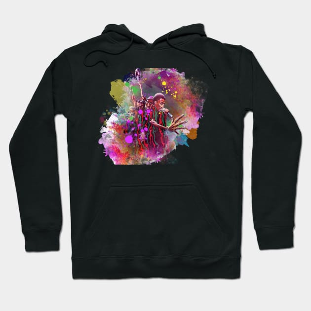 A Tribe Called Quest - Splash color Hoodie by Punyaomyule